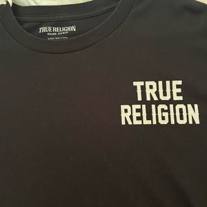 True Religion Black T-Shirt